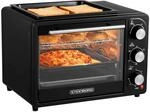 Steinborg SB-3001 3in1 Minibackofen mit Umluft 20 Liter 1300 Watt Schwarz