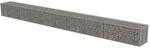 vidaXL Gabionenwand mit Abdeckung Verzinkter Stahl 600x50x50 cm 143581