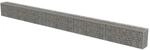 vidaXL Gabionenwand mit Abdeckung Verzinkter Stahl 600x30x50 cm 143583