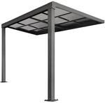 Home Deluxe Terrassen&uuml;berdachung Solis Deluxe 390 x 295 x 233/272 cm Anthrazit
