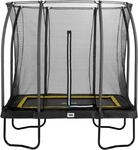 Salta Trampolin Comfort Edition 214 x 153 cm Schwarz