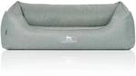Knuffelwuff Hundebett Luisa Orthop&auml;disch Velours XXL 120 x 85cm Petrol
