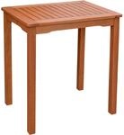 Holz-Gartentisch Pittsburgh 70 cm x 50 cm Eukalyptus