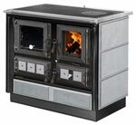 Justus K&uuml;chenofen Rustico 90 2.0 Speckstein Schwarz 7 kW