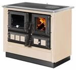 Justus K&uuml;chenofen Rustico 90 2.0 Stahl Creme 7 kW