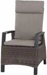 Siena Garden Corido Dining Move Sessel Anthrazit-Matt 61 cm x 72 cm x 109 cm