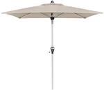 Doppler Balkonschirm Active 210 cm x 140 cm Natur mit Kurbelmechanik