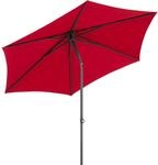Schneider Marktschirm Rot mit Push-Up Mechanik