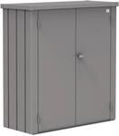 Biohort Ger&auml;teschuppen Romeo M Quarzgrau 140 cm x 132 cm x 57 cm