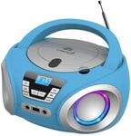 Cyberlux CL-900 CD-Player mit LED-Discolichter CD/MP3/USB Radio Blau