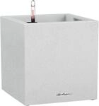 Lechuza&reg; Pflanzgef&auml;&szlig; Canto Stone,ow 30 Quarzwei&szlig; 30 cm x 30 cm