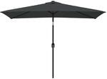vidaXL Sonnenschirm mit Metall-Mast 300x200 cm Anthrazit 44501
