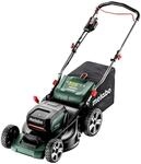 metabo Akku-Rasenm&auml;her RM 36-18 LTX BL 46 mit 2 Akkupacks und Schnellladeger&auml;t