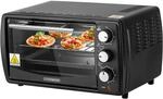 Steinborg SB-3005S Minibackofen 13 Liter 1200 Watt Schwarz