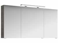 Pelipal Spiegelschrank Serie 4010 Graphit 140 cm mit Softclose Türen