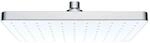 Wenko Regenduschkopf Automatic Cleaning Kunststoff (ABS) 17 x 25 cm Chrom