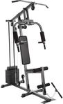 Tectake Kraftstation Arnie Mit Butterfly und Beinstreckermodul Latzugstange und