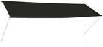 vidaXL Einziehbare Markise 350x150 cm Anthrazit 143762