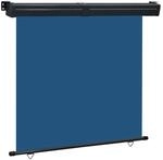 vidaXL Balkon-Seitenmarkise 165x250 cm Blau 48432