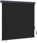 vidaXL Au&szlig;enrollo 160x250 cm Anthrazit 145976
