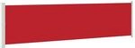 vidaXL Seitenmarkise Ausziehbar 600x160 cm Rot 313378