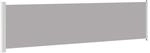 vidaXL Seitenmarkise Ausziehbar 600x160 cm Grau 313379