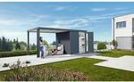 Biohort Ger&auml;tehaus Neo, Gr. 2B, mit Standardt&uuml;r, Dunkelgrau-Metallic
