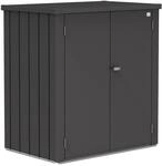 Biohort Terrassenschrank Romeo Gr. L Dunkelgrau HxBxT: 140 cm x 132 cm x 87 cm