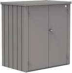 Biohort Ger&auml;teschuppen Romeo L Quarzgrau 140 cm x 132 cm x 87 cm