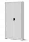 Jan Nowak Aktenschrank Metallschrank JAN H Grau 195x90x40 cm mit 3-Punkt-Verriegelung