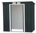 Duramax Metallger&auml;tehaus Pent Roof Eco 6x4 Anthrazit 203 cm x 176 cm x 123 cm