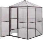 vidaXL Gew&auml;chshaus Aluminium 240x211x232 cm 48836