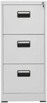 vidaXL Aktenschrank Hellgrau 46x62x102,5 cm Stahl