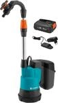 Gardena Akku-Regenfasspumpe 2000/2 18V Power For All inkl. Akku & Ladeger&auml;t
