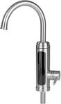 Maxxmee Warm und Kaltwasserarmatur mit integrierter Heizspirale Edelstahl 3600 W