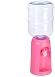 Relaxdays Wasserspender Kunststoff Pink Ohne Strom 47,5 cm x 17 cm 400 g
