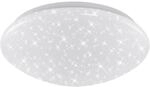 Briloner LED Bad-Deckenleuchte Brilo Bath Sternendekor 28 x 9,5 cm Wei&szlig;