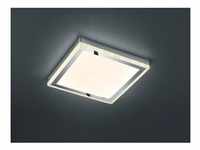 LED-Deckenlampe Slide Weiß 2-flammig 20 W 2000 lm warmweiß
