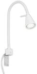 Briloner LED Bettleuchte Tuso Schwenkbar Warmwei&szlig;es Licht 40,3 x 21,7 cm Wei&szlig;
