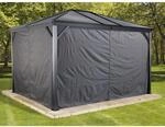 Sojag Vorhang-Set f&uuml;r Aluminium Pavillon Ventura 10 x 10