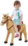 HOMCOM Reitpferd Spielpferd f&uuml;r Kinder Stehpferd mit Sound