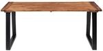 vidaXL Esstisch Massivholz Akazie 180 x 90 cm
