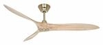 CASAFAN Energiespar Deckenventilator mit Fernbedienung Eco Airscrew 152 cm Messing