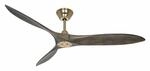 CASAFAN Energiespar Deckenventilator mit Fernbedienung Eco Airscrew 152 cm Messing -
