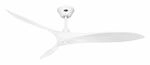 CASAFAN Energiespar Deckenventilator mit Fernbedienung Eco Airscrew 152 cm Wei&szlig; matt