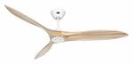 CASAFAN Energiespar Deckenventilator mit Fernbedienung Eco Airscrew 152 cm Wei&szlig; matt