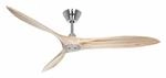 CASAFAN Energiespar Deckenventilator mit Fernbedienung Eco Airscrew 152 cm Chrom -