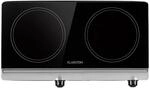 Klarstein Cookbuddy Doppel-Kochfeld 2400 W 5 Leistungsstufen Glaskeramik Schwarz