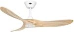 CASAFAN Energiespar Deckenventilator mit Fernbedienung Eco Genuino Matt Wei&szlig; - Holz