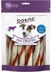 Dokas Kau-twister Rinderhaut Entenherz und Entenbrust 200 g